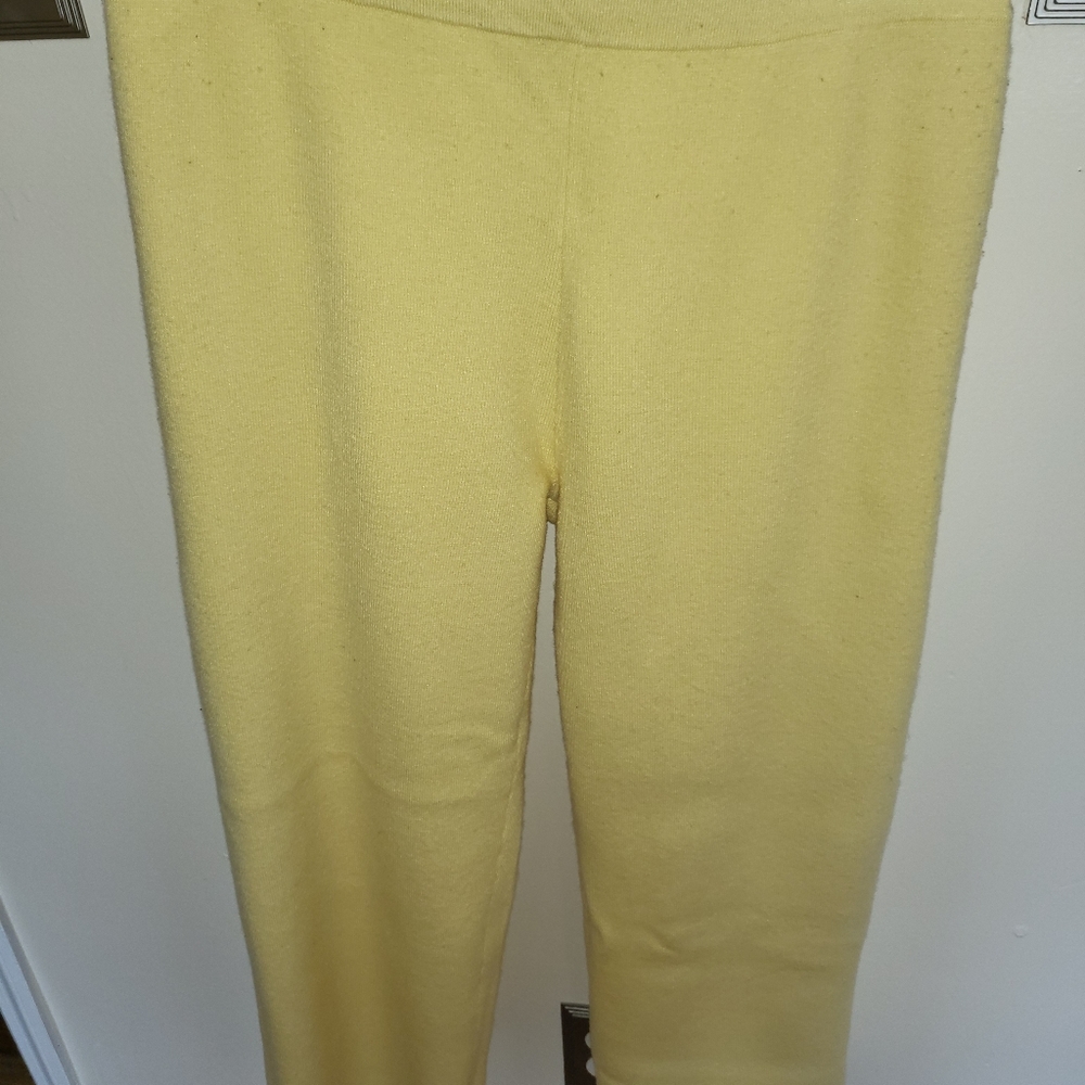Wide leg sweatpants